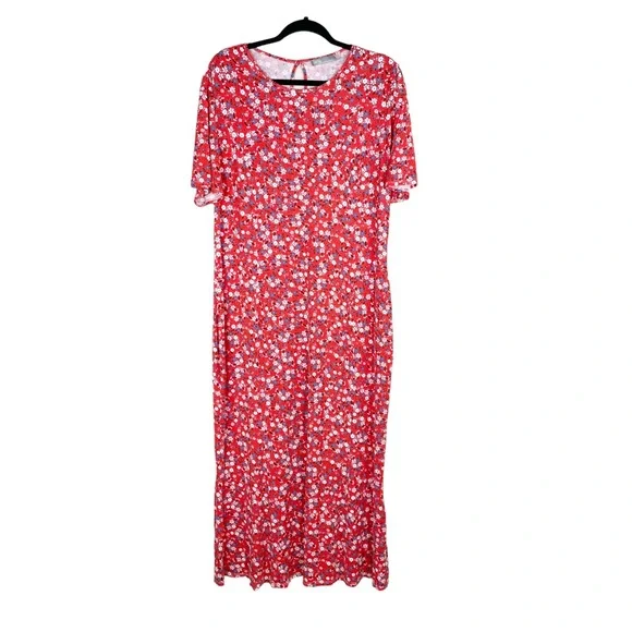 black summer maxi dress with sleeves Kia Kimono Maxi Dress — Midnight Floral Wrap